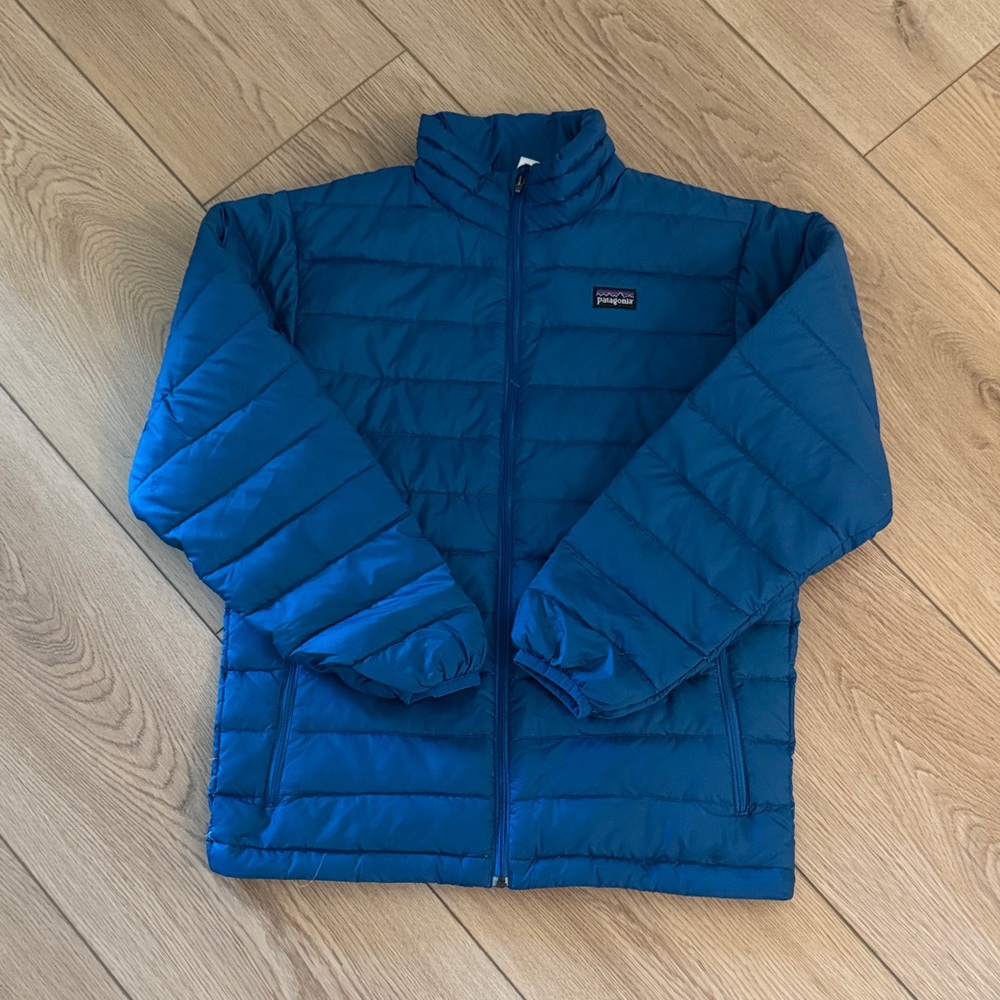 Patagonia Blue Quilted Jacket